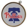 Philadelphia Phillies Logo Counted Cross Stitch Pattern – Download in PDF