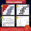 Texas Rangers Logo Free Cross Stitch Pattern – Download in PDF