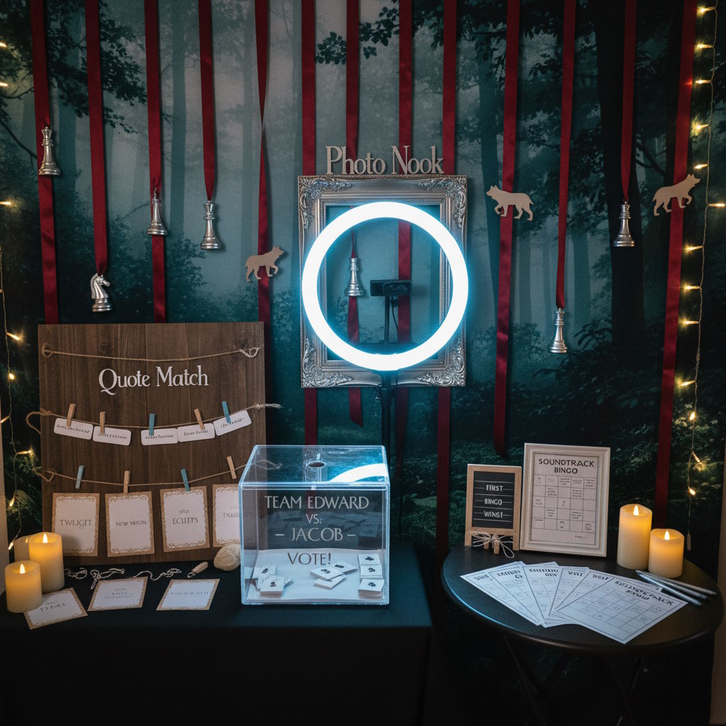Twilight Party Ideas - Activities that Feel Like Design Elements