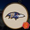Baltimore Ravens Logo Counted Cross Stitch Pattern - Download in PDF