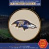 Baltimore Ravens Logo Counted Cross Stitch Pattern - Download in PDF