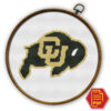 Colorado Buffaloes Logo Counted Cross Stitch Pattern - Download in PDF