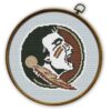 Florida State Seminoles Logo Counted Cross Stitch Pattern - Download in PDF