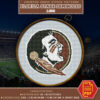 Florida State Seminoles Logo Counted Cross Stitch Pattern - Download in PDF