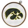 Iowa Hawkeyes Logo Counted Cross Stitch Pattern - Download in PDF