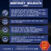 Kentucky Wildcats Logo Counted Cross Stitch Pattern - Download in PDF