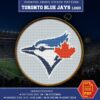 Toronto Blue Jays Logo Counted Cross Stitch - PDF File