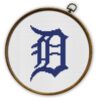 Detroit Tigers Logo Counted Cross Stitch Pattern – Download in PDF