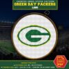 Green Bay Packers Logo Counted Cross Stitch Pattern - Download in PDF
