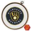 Milwaukee Brewers Logo Counted Cross Stitch Pattern – Download in PDF7