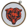 Chicago Bears Logo Counted Cross Stitch Pattern - Download in PDF