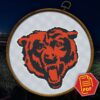 Chicago Bears Cross Stitch Mark Details and Dimensions