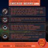Easy Cross Stitch Instructions - Chicago Bears Symbol Guide