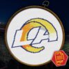 Los Angeles Rams Symbol Pattern Details and Size Information