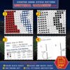 Montreal Canadiens Logo Counted Cross Stitch Pattern - Download in PDF