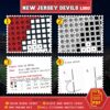 New Jersey Devils Cross Stitch Kit Contents - PDF Chart and Floss List