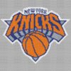 New York Knicks Logo Counted Cross Stitch Pattern – Download in PDF