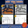 New York Knicks Cross Stitch Kit Contents - PDF Embroidery Chart