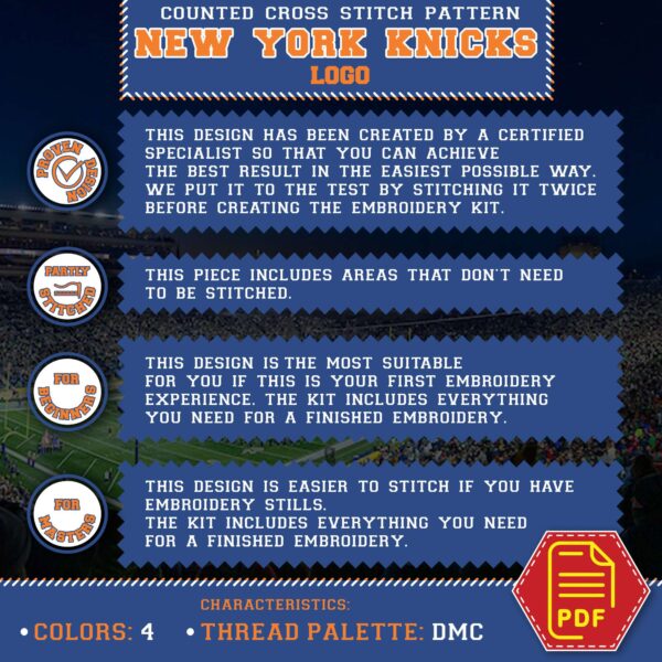 Cross Stitch Embroidery Rules and Instructions - Beginner Guide