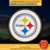 Pittsburgh Steelers Insignia DIY Wall Decor - NFL Themed Embroidery