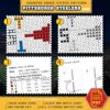 Pittsburgh Steelers Cross Stitch Kit Contents - PDF Pattern Chart
