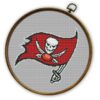 Tampa Bay Buccaneers Logo Counted Cross Stitch Pattern - Download in PDF