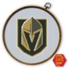 Vegas Golden Knights Logo Counted Cross Stitch Pattern - Download in PDF