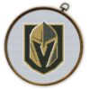 Vegas Golden Knights Logo Counted Cross Stitch Pattern - Download in PDF