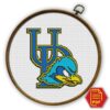 University of Delaware Logo Counted Cross Stitch Pattern - Download in PDF