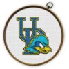 University of Delaware Logo Counted Cross Stitch Pattern - Download in PDF